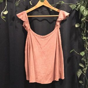 Anthropologie Dusty Rose Tank Top, Like NEW!